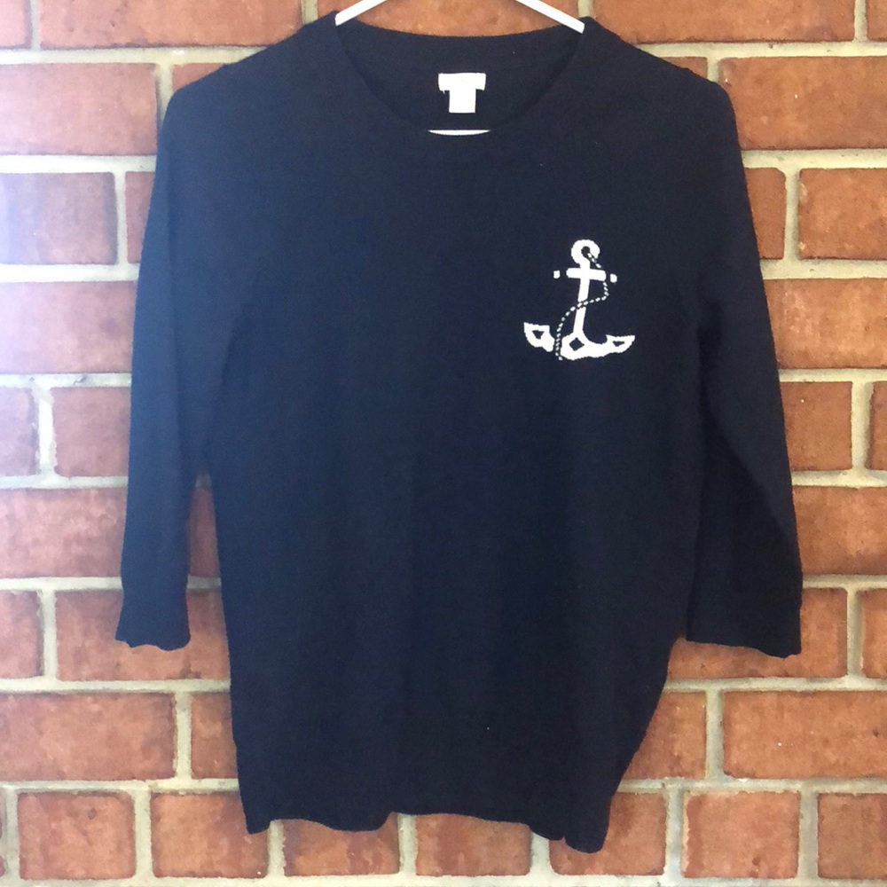 J Crew Sweater 100% Merino Wool Size Small